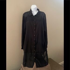 Fashion to Figure Black Button up